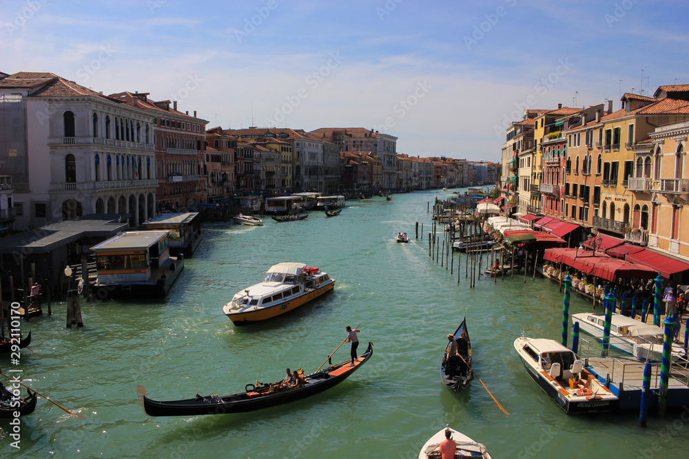 The canals of Venice, Italy