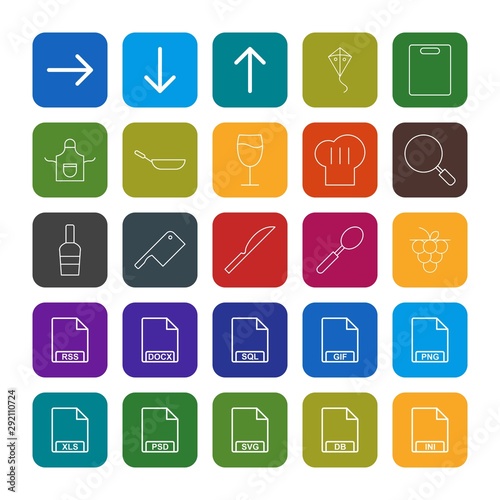 25 Universal icon for your project