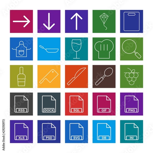 25 Universal icon for your project