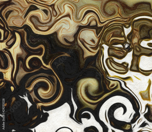 Abstract artwork aesthetic design with messy oil paint strokes, art design pattern in contemporary colorful style, fashion wall decor template print, beautiful modern texture backdrop