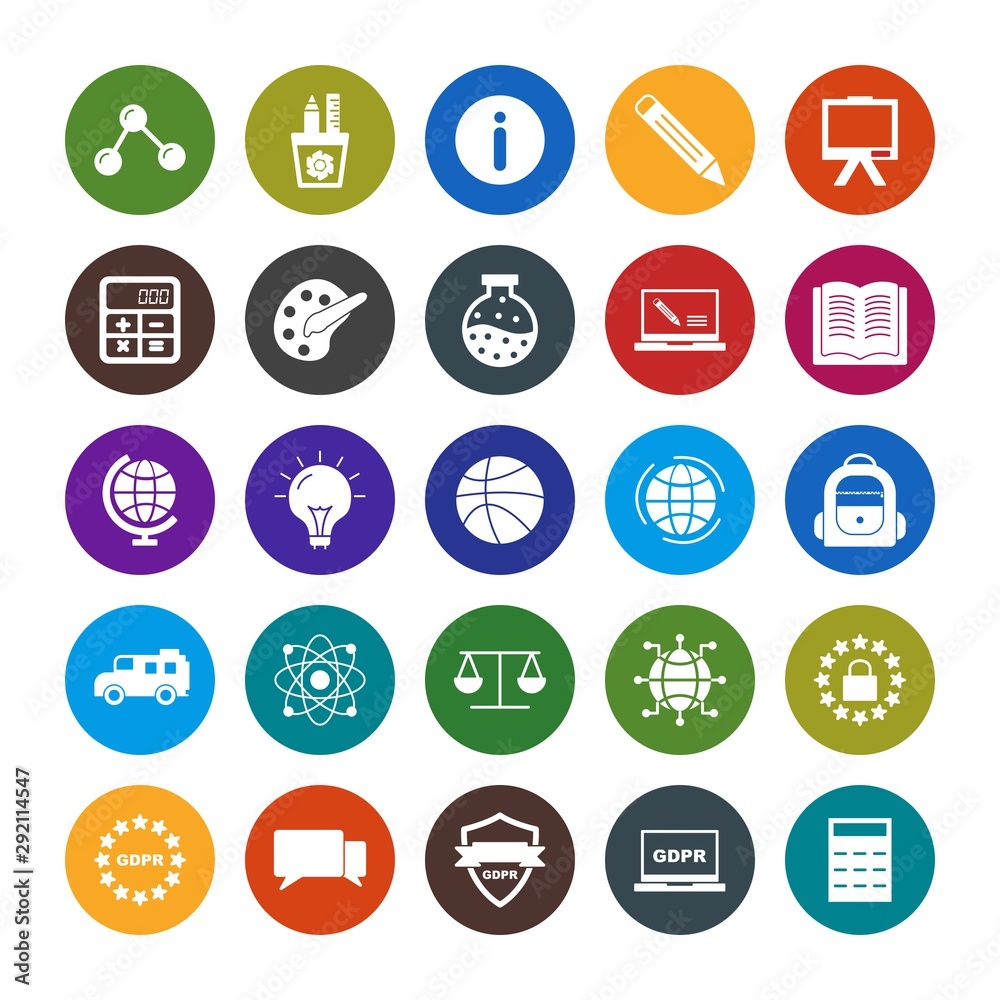 25 Universal icon sheet for your project 25 Universal icon sheet for your project