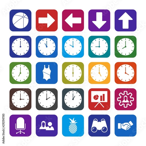  creative universal icon set of 25