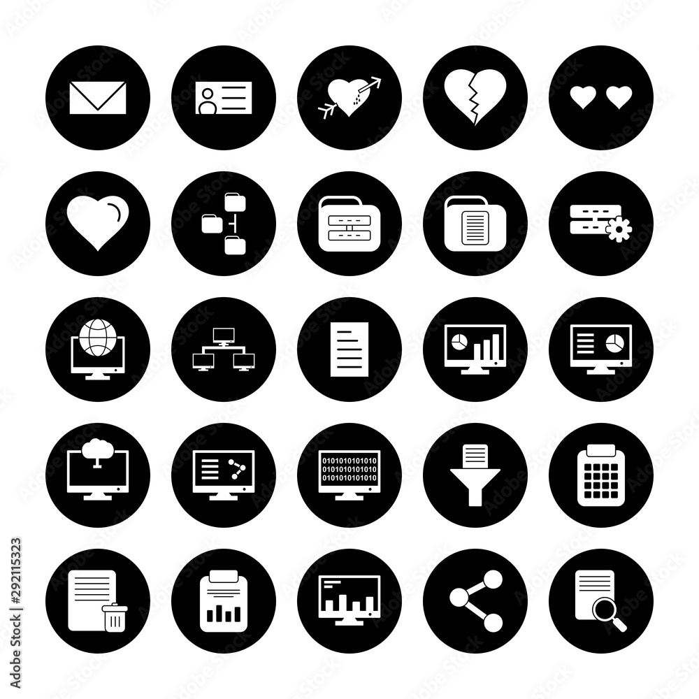 25 Universal icon for your project 25 Universal icon for your project