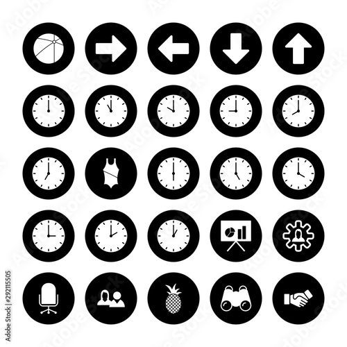  creative universal icon set of 25