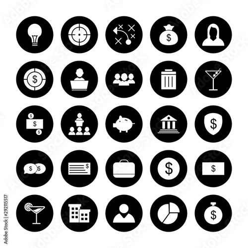25 decent icon sheet of universal