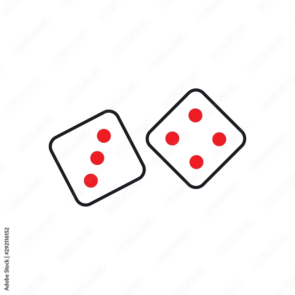 dice icon template