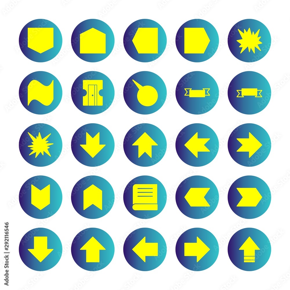 25 Universal icon sheet for your project 25 Universal icon sheet for your project
