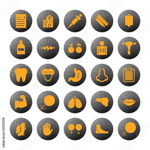 25 decent icon sheet of universal