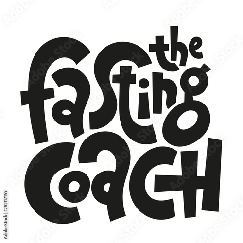 Fasting diet lettering