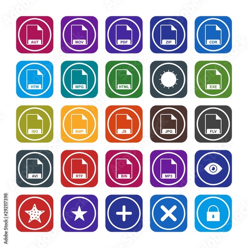 25  icon set of Universal  for your website and project