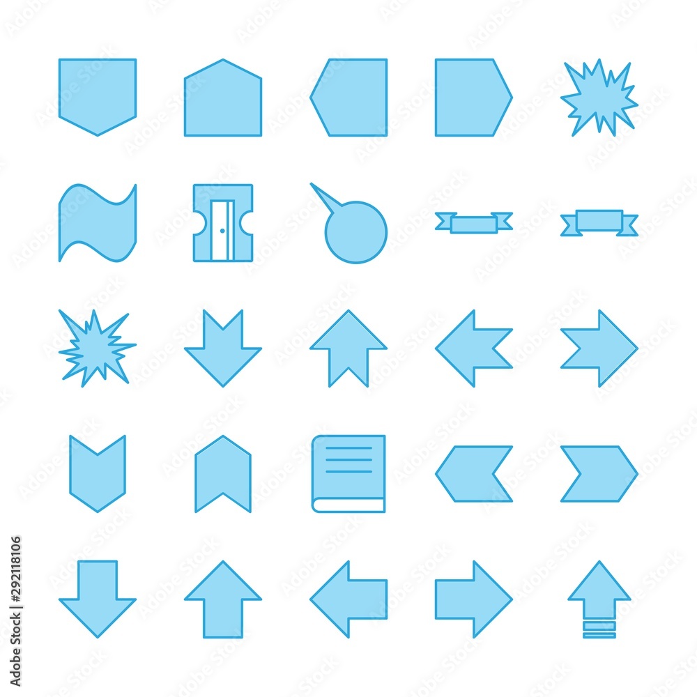 25 Universal icon sheet for your project 25 Universal icon sheet for your project