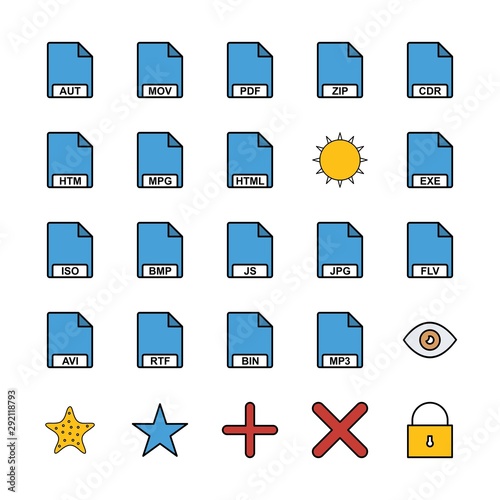 25  icon set of Universal  for your website and project