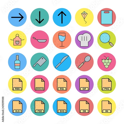 25 Universal icon for your project
