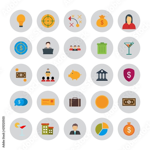 25 decent icon sheet of universal