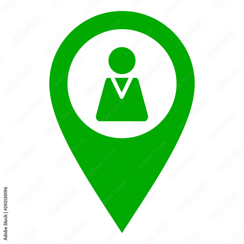 Figur und Kartenmarkierung Figur und Kartenmarkierung