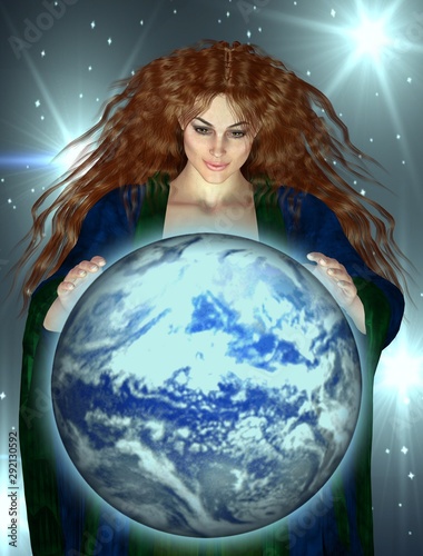 Gaia, Goddess of the Earth photo