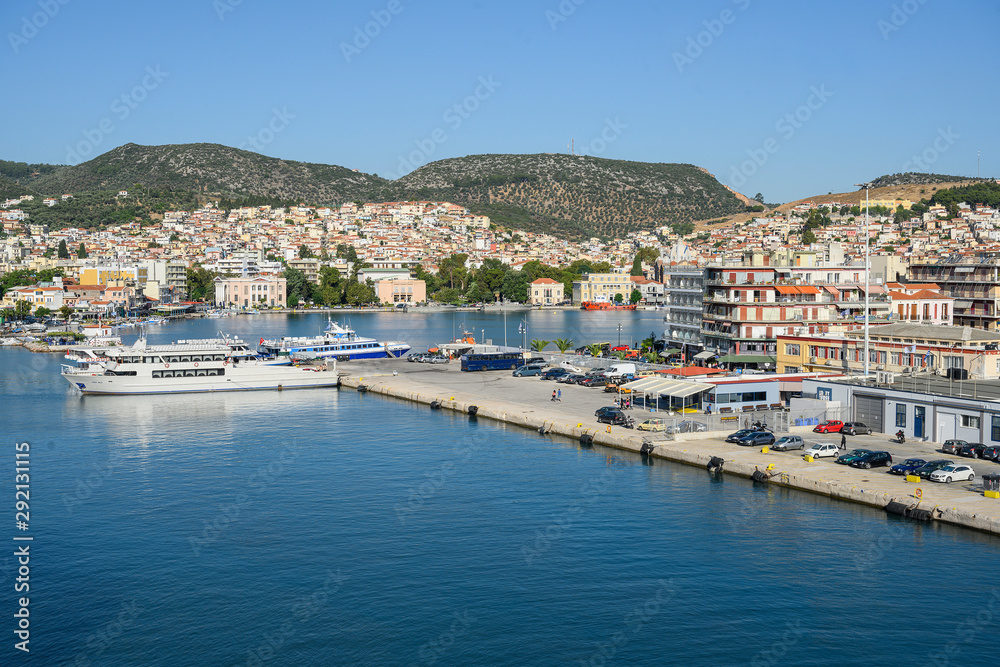 Hafen von Mytilini, Insel Lesbos, Griechenland