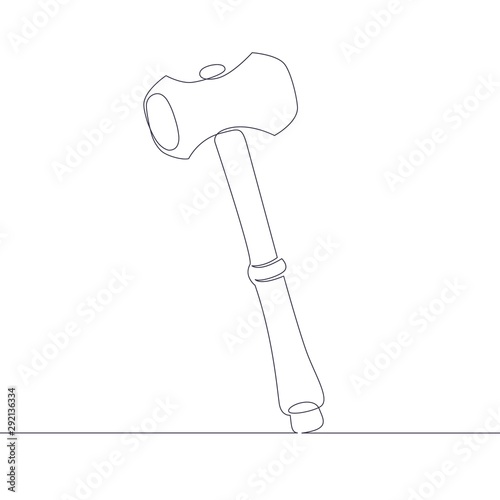 medieval viking metal hammer
