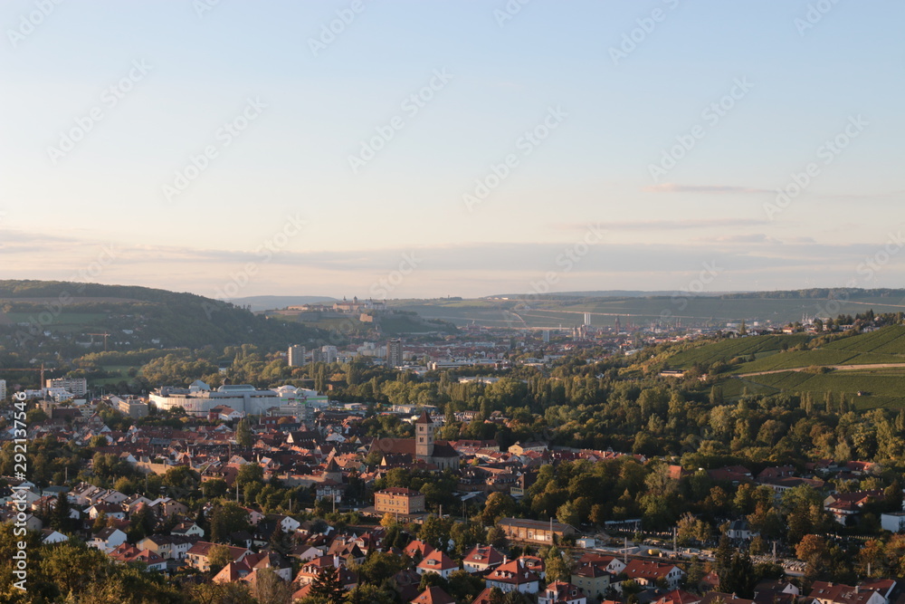 Würzburg Cityscape Panorama