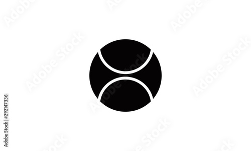 tennis ball vector