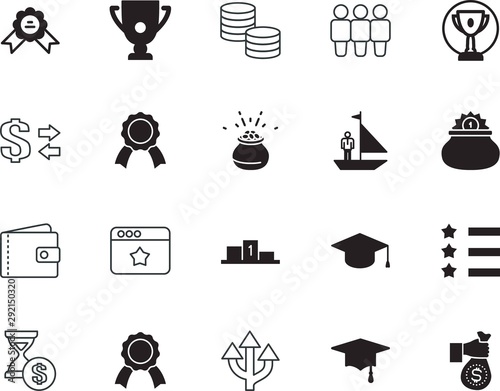 success vector icon set such as: forward, value, mark, funds, journey, unity, interface, favorites, crossroad, innovation, figure, purse, friends, ocean, traffic, worker, support, deposit, favorite