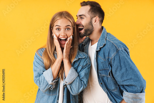 Portrait of an attractive young couple