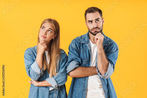 Portrait of an attractive young couple photo