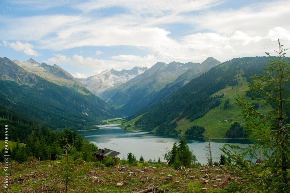 Austria, Tyrol Gerlos Dam