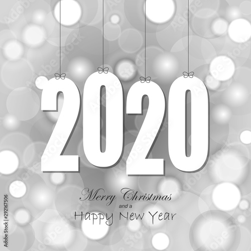 hang tags with year 2020