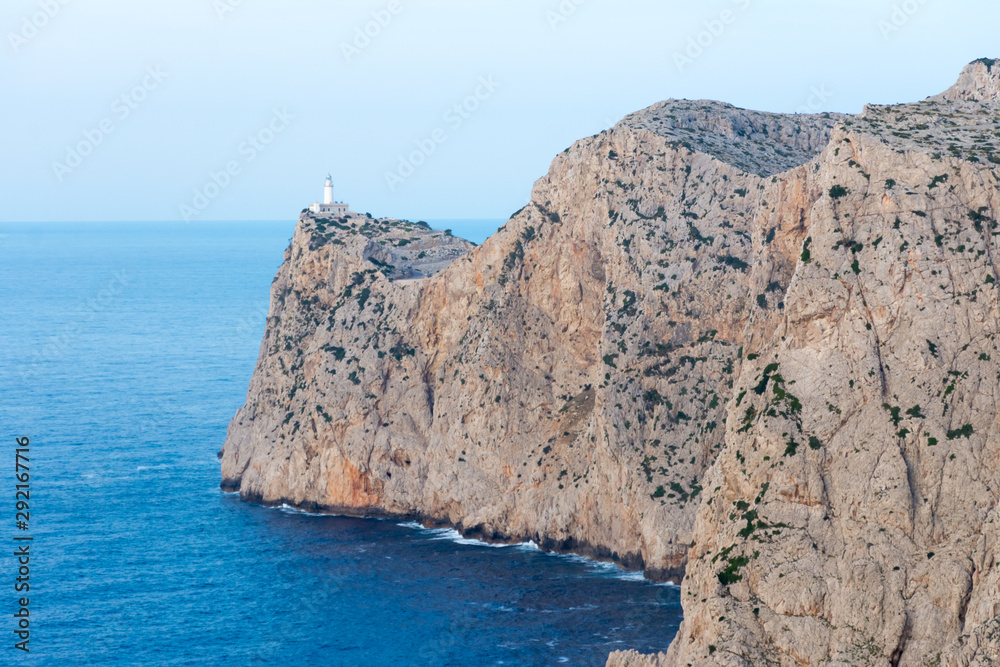 rocks near Cape Formentor in Mallorca