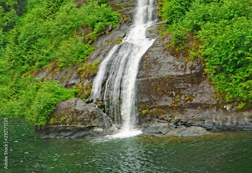 waterfall in forest