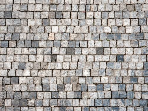 Cobble stones full frame background texture