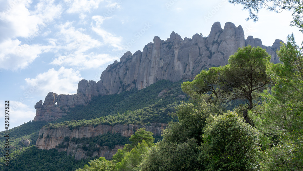 Montserrat Gebirge in Catalunya, Spanien Montserrat Gebirge in Catalunya, Spanien