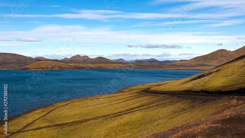Obraz na plátně landmannalaugar iceland