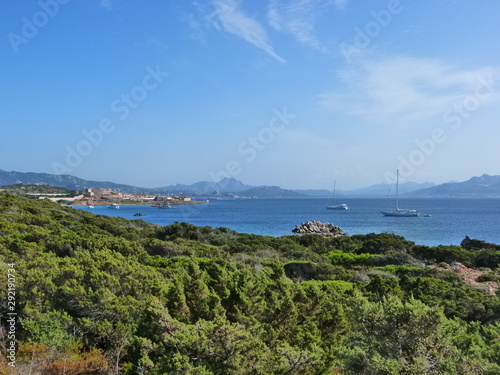 panoramic view of the island