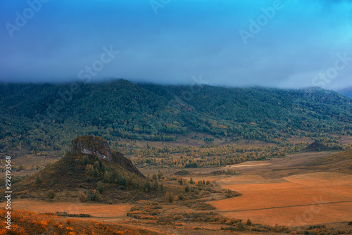 Amazing view of the autumn ...