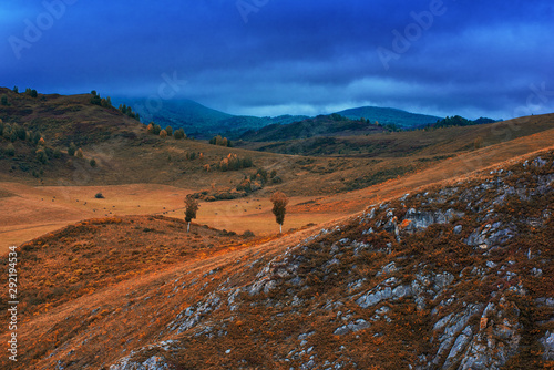 Amazing view of the autumn ...