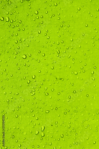 Rain drops texture on tent in the morning
