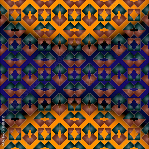 Decorative abstract pattern