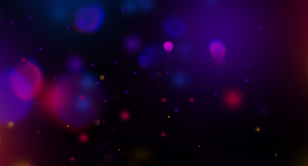 Lens flare particles abstract background