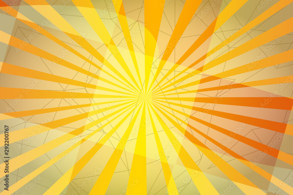 Fototapeta premium abstract, wave, blue, illustration, design, pattern, wallpaper, digital, lines, orange, backdrop, line, light, art, graphic, curve, backgrounds, gradient, vector, waves, yellow, curves, motion, techno