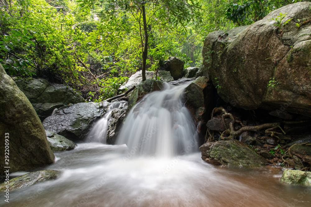 Chan Ta Then waterfall, place to see in Chonburi Province, Thailand Chan Ta Then waterfall, place to see in Chonburi Province, Thailand