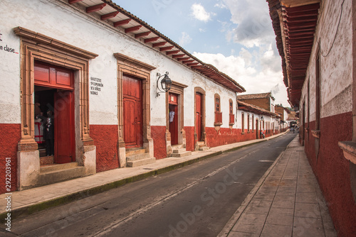 Calles de Patzcuaro, Michoacan