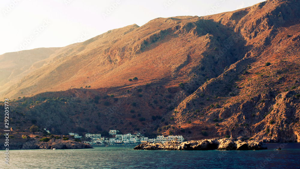 Loutro, Sfakia, Sunset