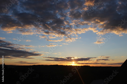 Impressionen der Abenddämmerung in Dresden