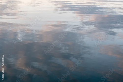 Clouds Reflected on a Lake
