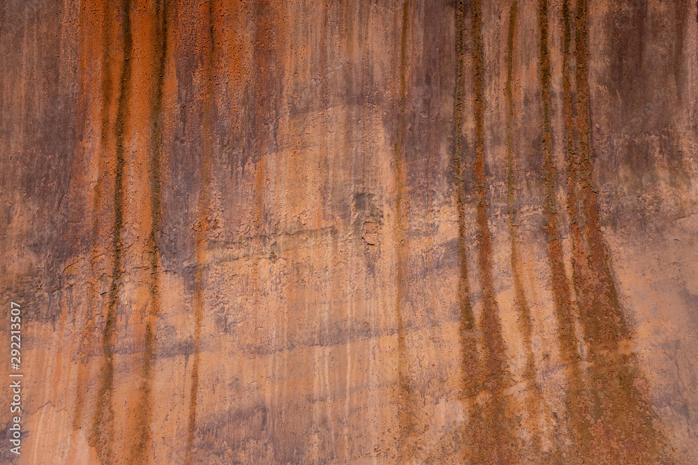 Fototapeta premium Rusty metal plate for background textures and design