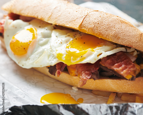 Breakfast Philly Cheesesteak