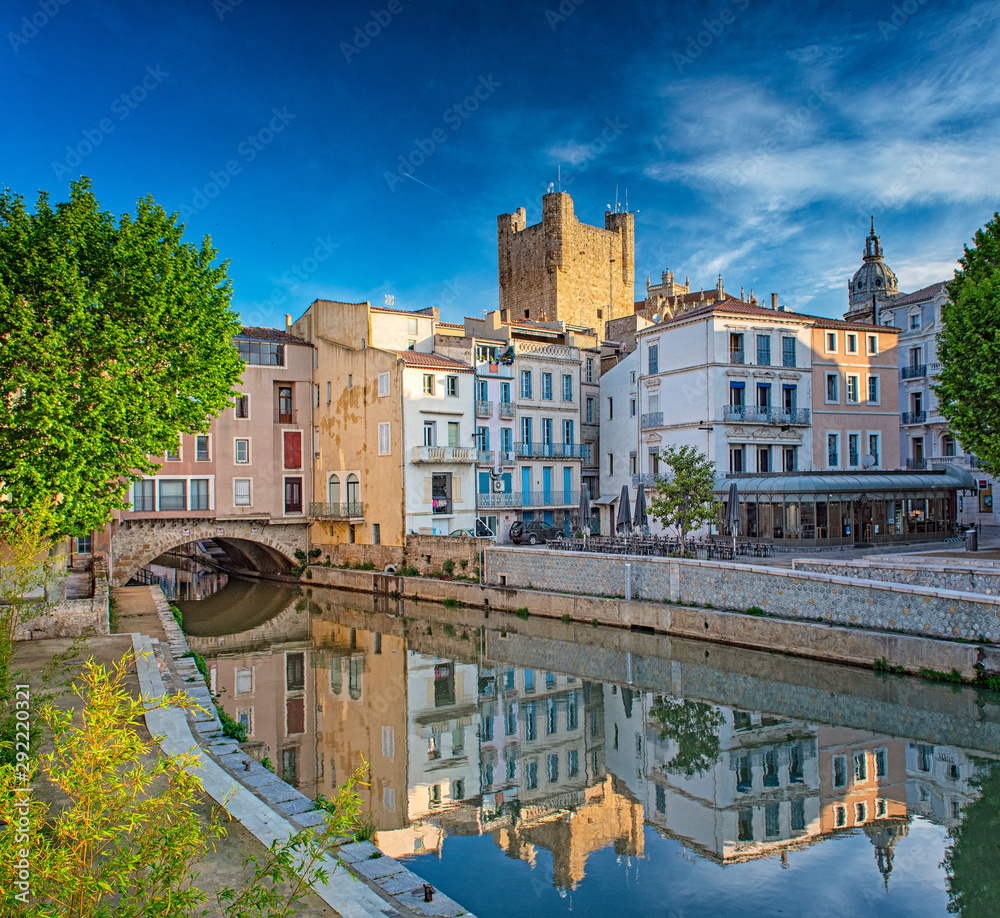 Fototapeta premium Nice view on Narbonne