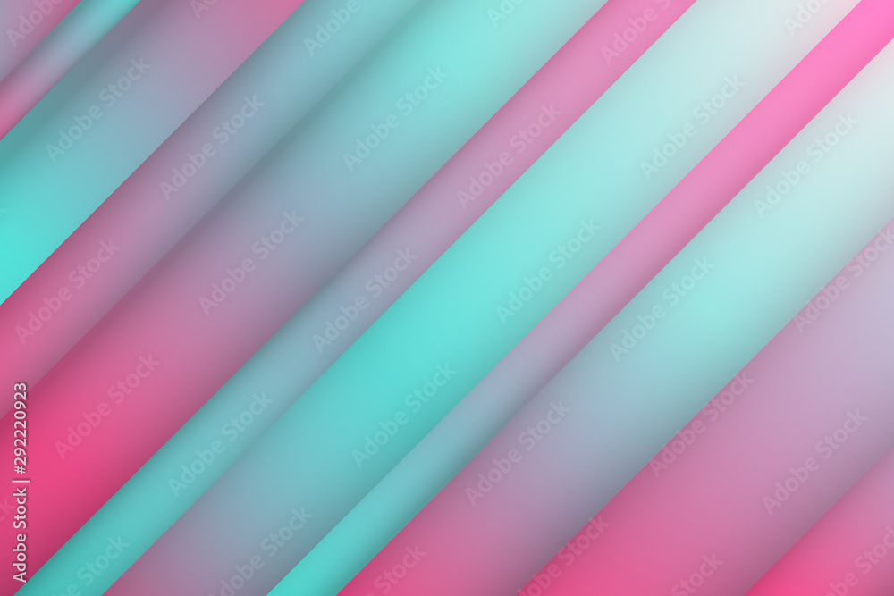 Fototapeta premium abstract pink and green background with lines. vector image .